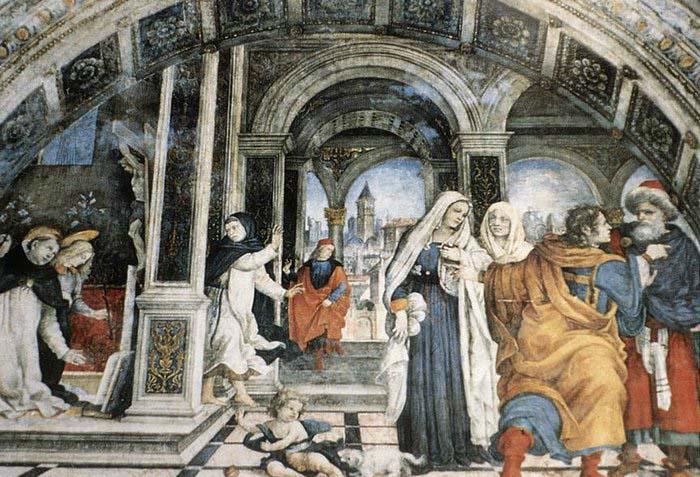 Filippino Lippi Scene from the Life of St Thomas Aquinas China oil painting art